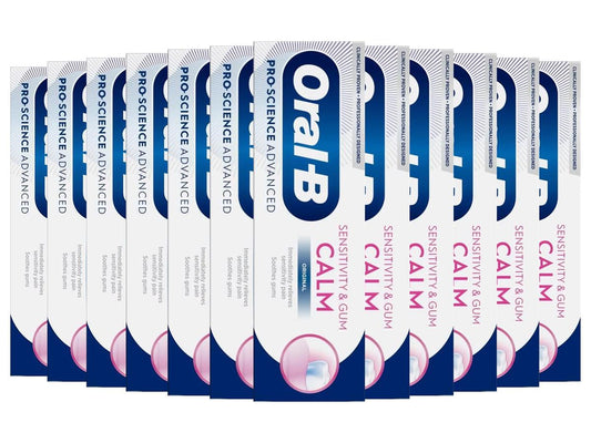 Dentifrice Oral-B Sensitivity & Gum Calm - 75 ml - 12 pièces