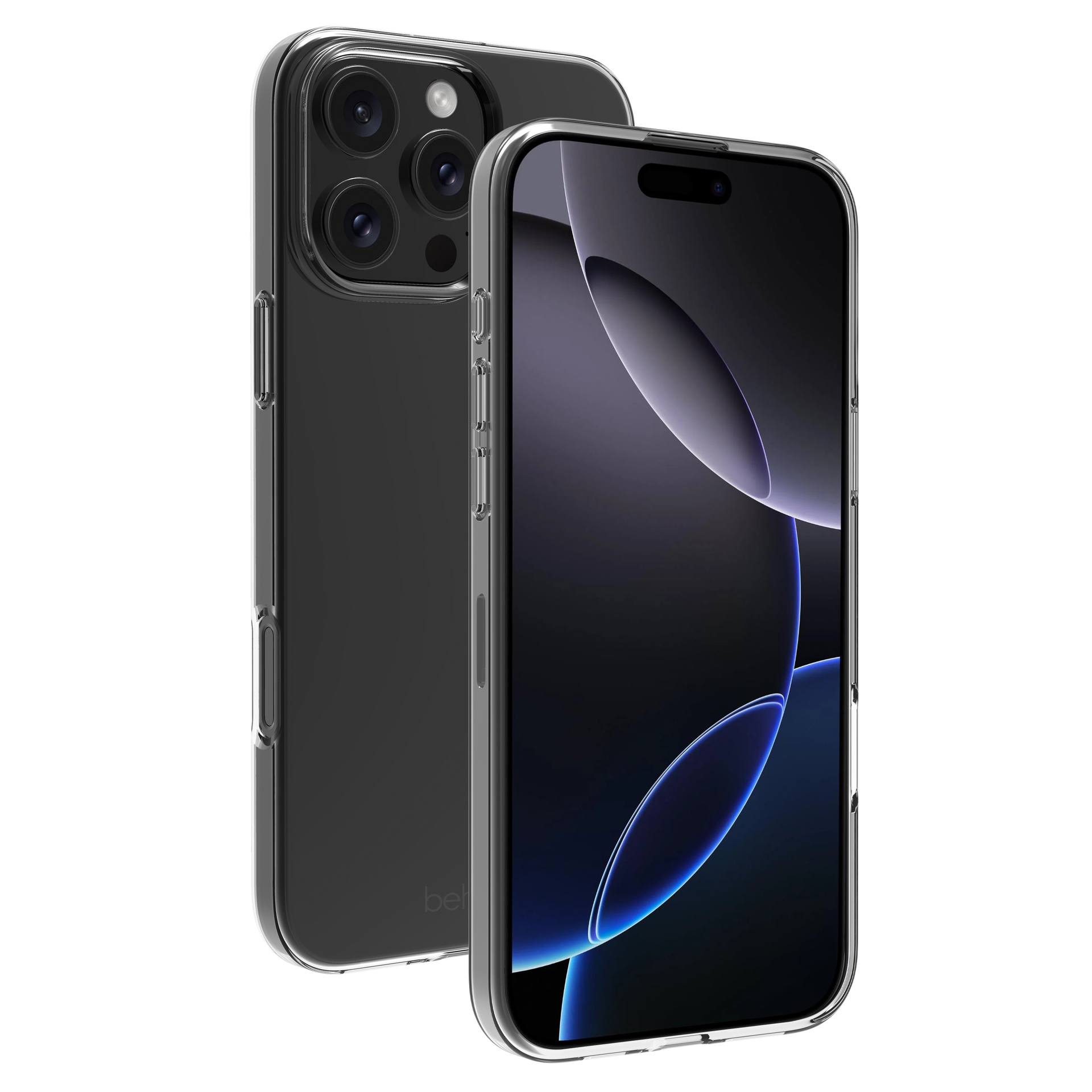 BeHello Phone case iPhone 16 Pro Max Thin Gel Case - Transparent