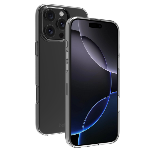 BeHello Phone case iPhone 16 Pro Max Thin Gel Case - Transparent