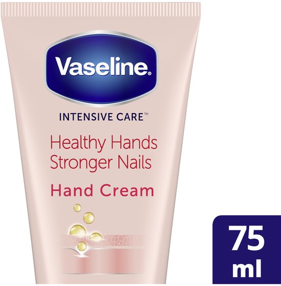 Vaseline - Crème pour les mains - Des mains saines, des ongles plus résistants - 75 ml