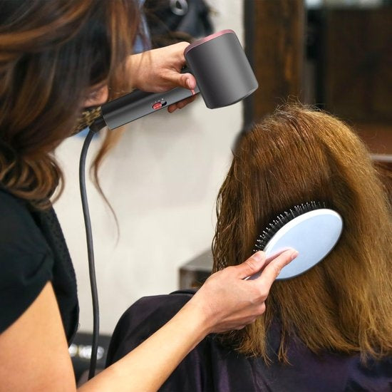 CAPELLI Sèche-cheveux avec diffuseur - Sèche-cheveux - ionique - pliable - 3 positions - Pink Gold