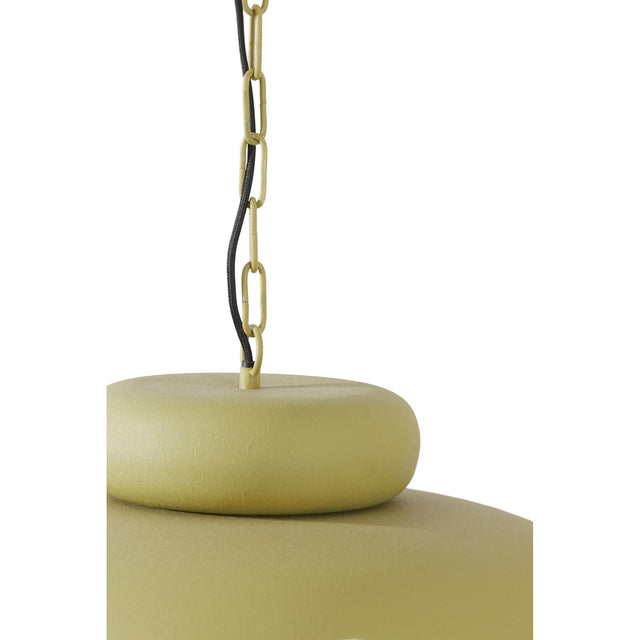 Light & Living NEIVA Lampe pendante - Vert olive - Métal - Modern Statement - E27