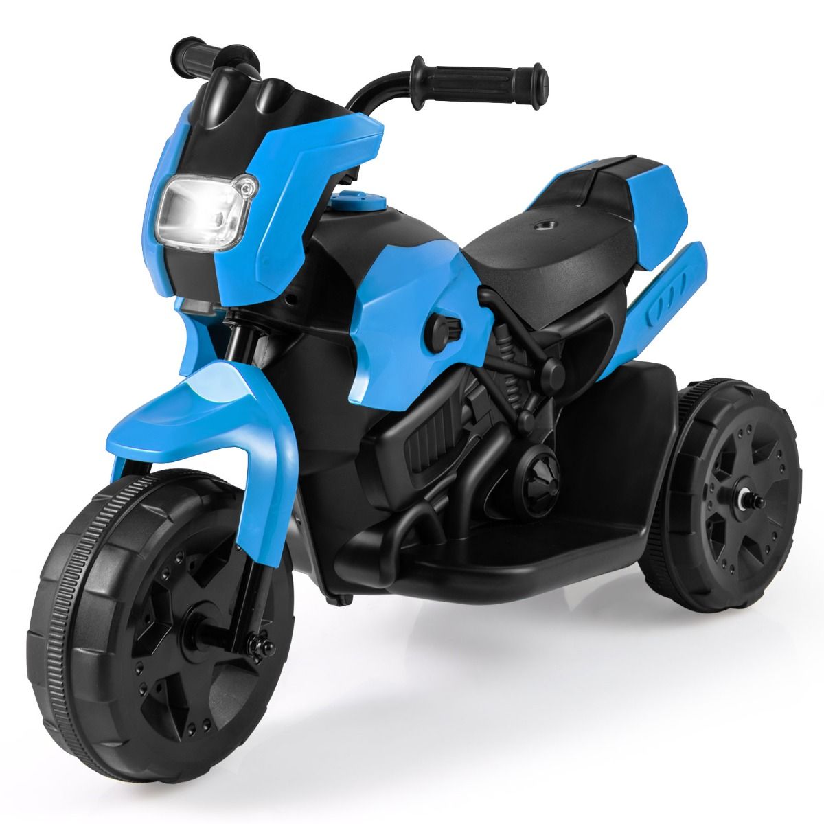Vélo électrique pour enfants Coast 6 V - 69,5 x 32 x 47,5 cm - Bleu marine