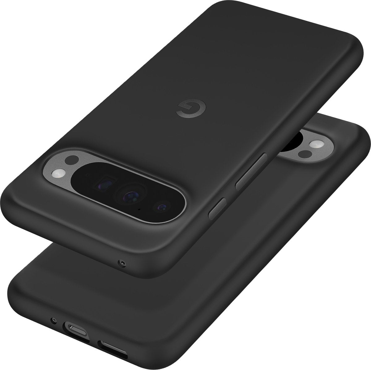 Google Pixel 9 Pro XL Back Cover Case - Silicone durable - Antichoc - Noir