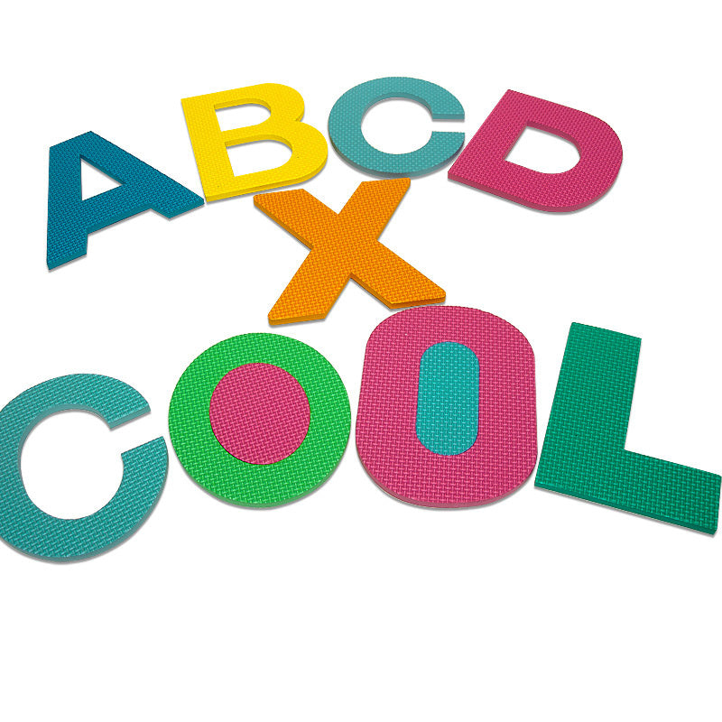 Tapis de Jeu - Merkloos - Puzzle en Mousse Alphabet et Chiffres 86 pièces 36 Dalles - 30x30cm - Bébé Enfant Bas âge