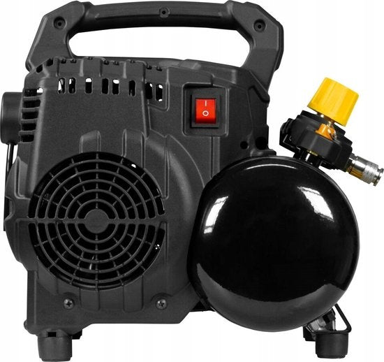 Compresseur professionnel Stanley Fatmax, compresseur d'air sans huile, silencieux, horizontal, 1 ch, 8 bar, cuve 6 L