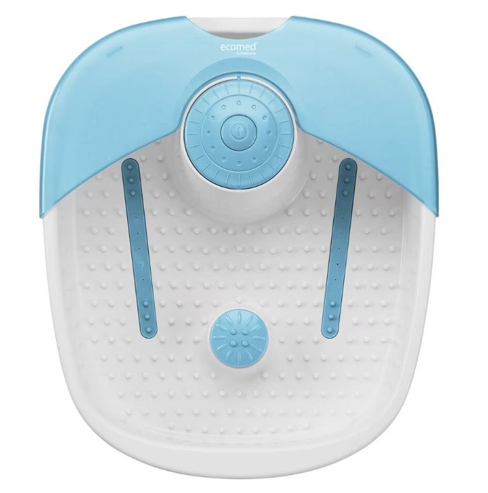Bain de pieds Medisana Ecomed FS-70E - 60 W - Blanc/Bleu