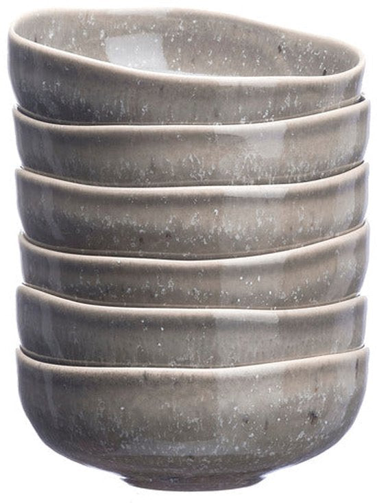 Bol STELLAR Ø11,5cm - 6 pièces - Gris béton