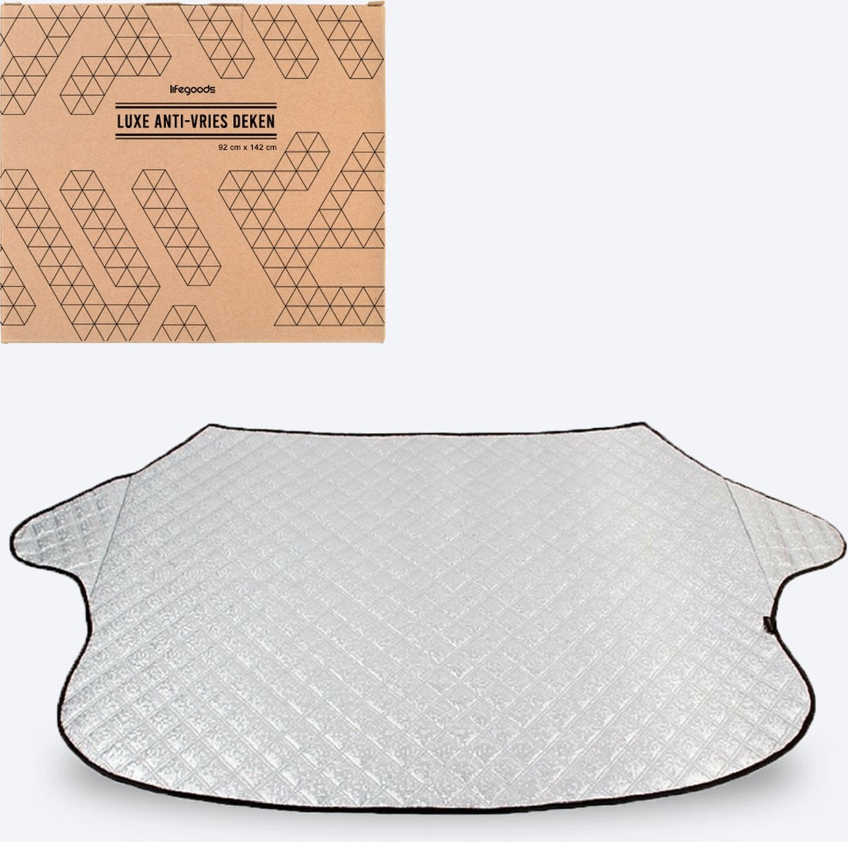 Couverture antigel LifeGoods - 92 cm x 142 cm - blanc