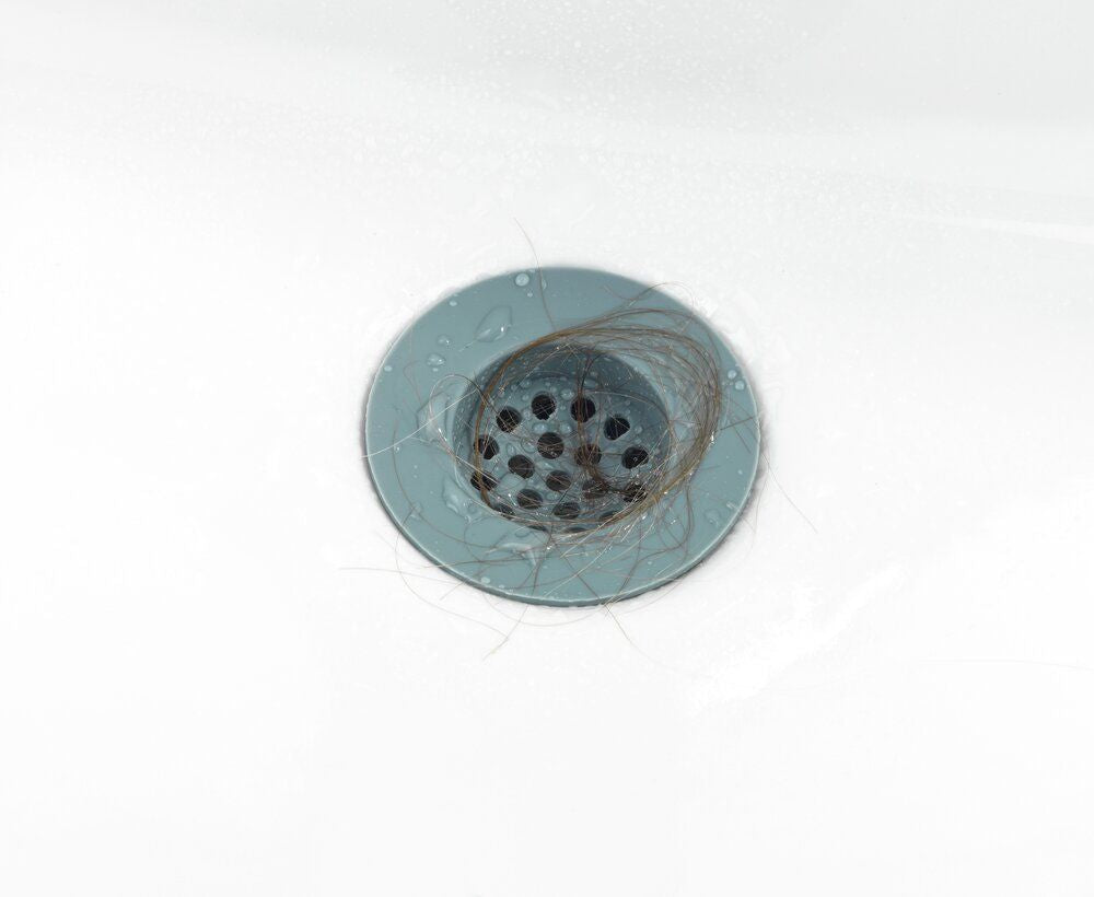 WENKO Milis Filtre de siphon Gris - Ø 7 cm - Silicone