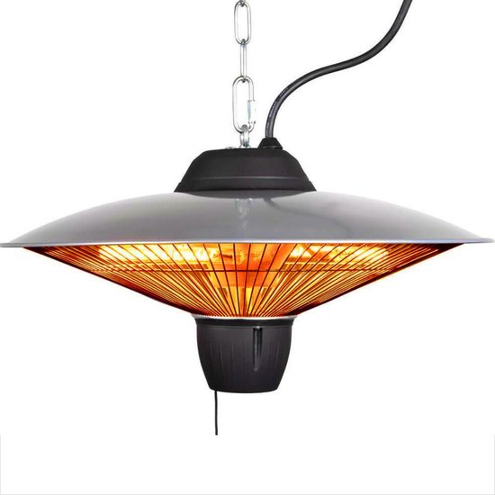 Chauffage pour tente de fête Eurom 1502 - Acier inoxydable - 1500 W