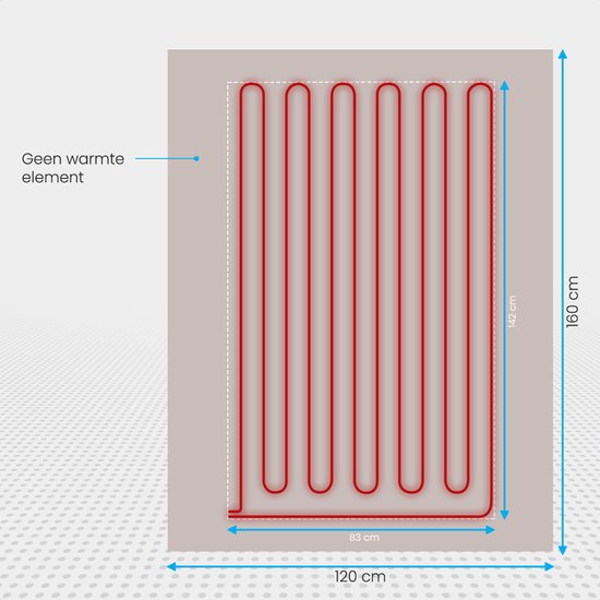Couverture électrique Auronic - Duo Pack - Couverture chauffante - 1 personne - 3 niveaux de chaleur - 160x120cm - Taupe