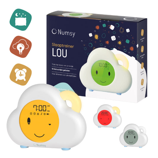 Numsy Slaaptrainer Lou 2.0 - Réveil pour enfants