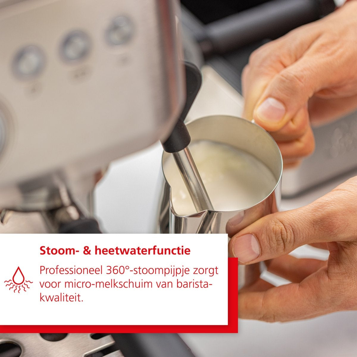 Machine à espresso avec moulin à café antistatique - Solis Grind & Infuse Perfetta 1019 - Argent
