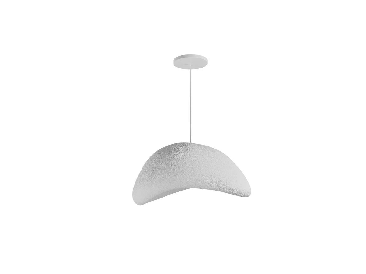 Plafonnier Wabi Sabi Nomu - Design minimaliste - Blanc - 439WBL1131