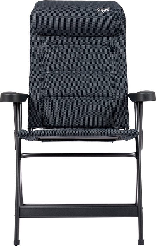 Crespo - Chaise de plage - L - AP/240 - Air-Deluxe - Compact - Gris - Modèle 2025