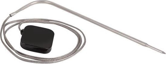 Velleman Thermomètre pour barbecue, sans fil, avec application EasyBBQ, longueur du câble 80 cm