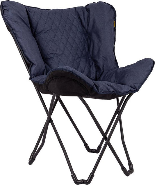 Bo-Camp - Industriel - Chaise papillon - Himrod - Cationic - Bleu