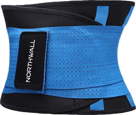 Orthèse lombaire Northwall - Correcteur de dos contre les douleurs lombaires - Soutien du dos - Bleu - Taille XL