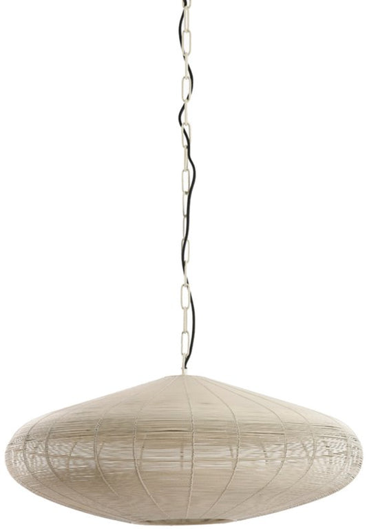 Suspension Bahoto de Light & Living - Crème mat - 51 x 20 cm