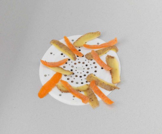 Wenko Filtre à eau Sava 12 cm en silicone, blanc