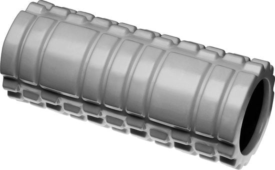 TecTake - Yoga massage roller foam roller gris -402845