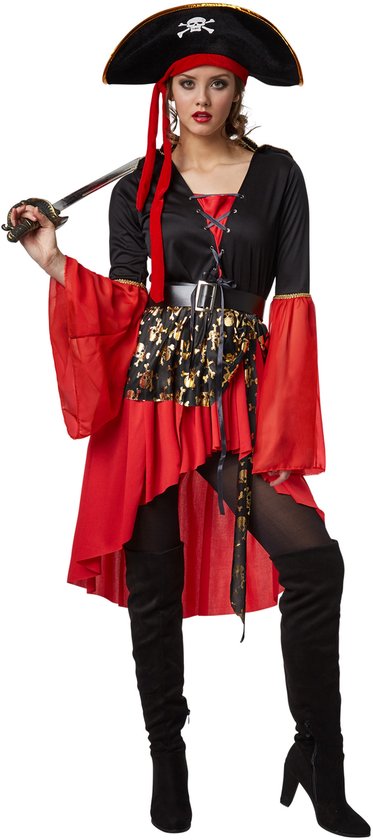 dressforfun - Costume femme reine des pirates XXL - déguisement halloween déguisement soirée carnaval déguisement carnaval - 301778