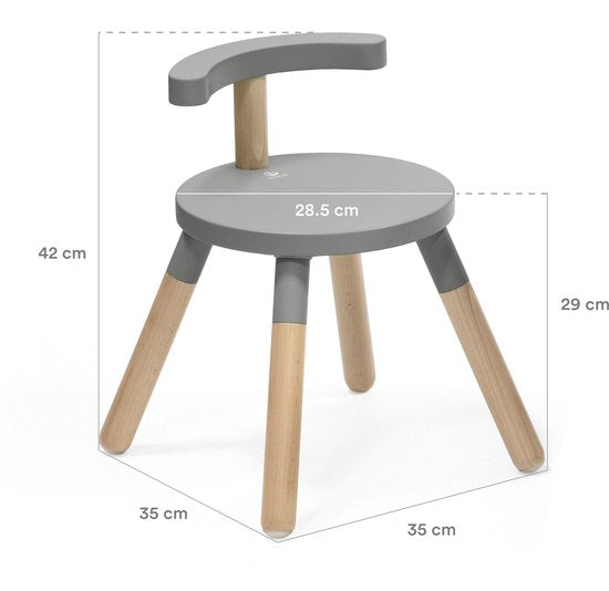 Chaise Stokke® MuTable™ V2 Gris tempête