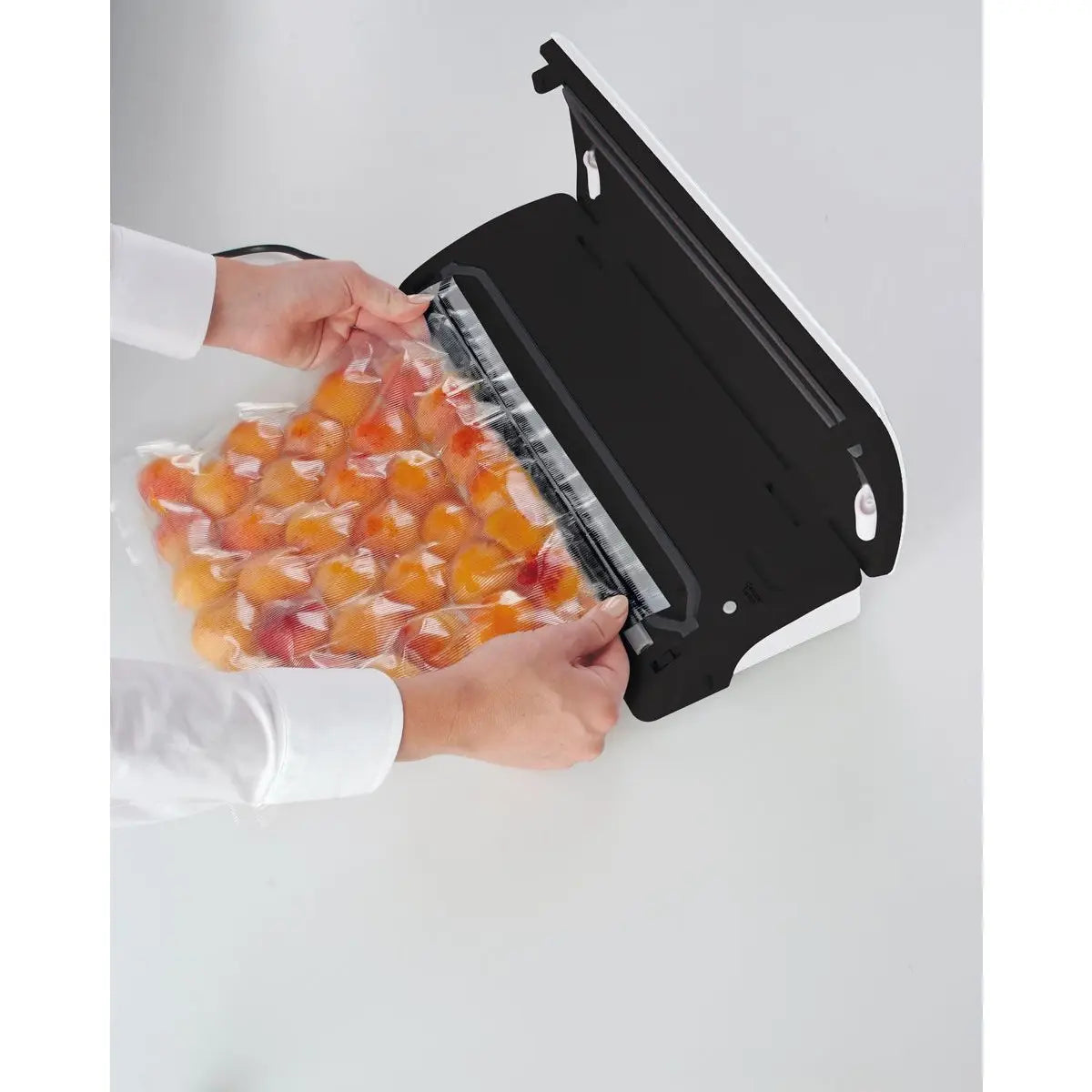 Machine sous vide - Solis - Avec raccord de tuyau - Noir/Gris
