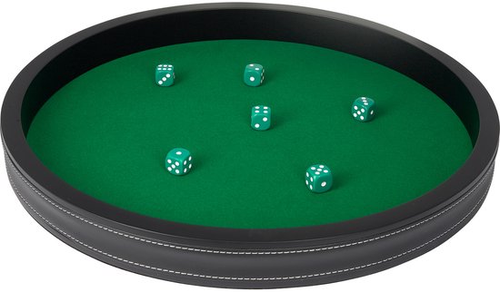 Piste de dés Buffalo 40 cm, dés inclus
