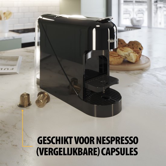 Tristar CM-2302 - Machine à café à dosettes - Compatible Nespresso - 0,8 L - 1 400 W - Compacte et facile à utiliser