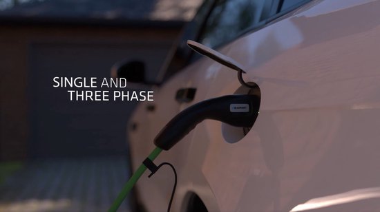 Blaupunkt Electric Car Charging Cable A1p32at2 Green 8 metres