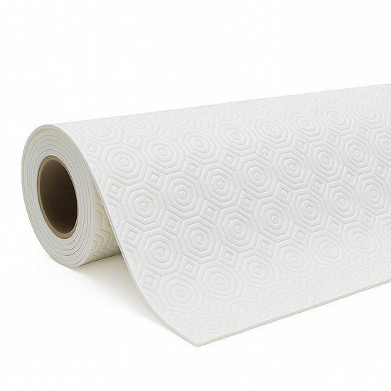 Mistral Home Protection de table - Gommtex - 110 x 110 cm - Blanc