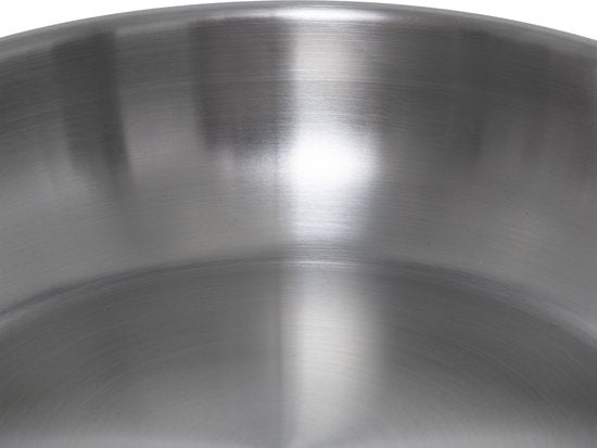 Secret de Gourmet - Poêle à frire - Compatible avec toutes les plaques de cuisson/sources de chaleur - argent - Diamètre 20 cm