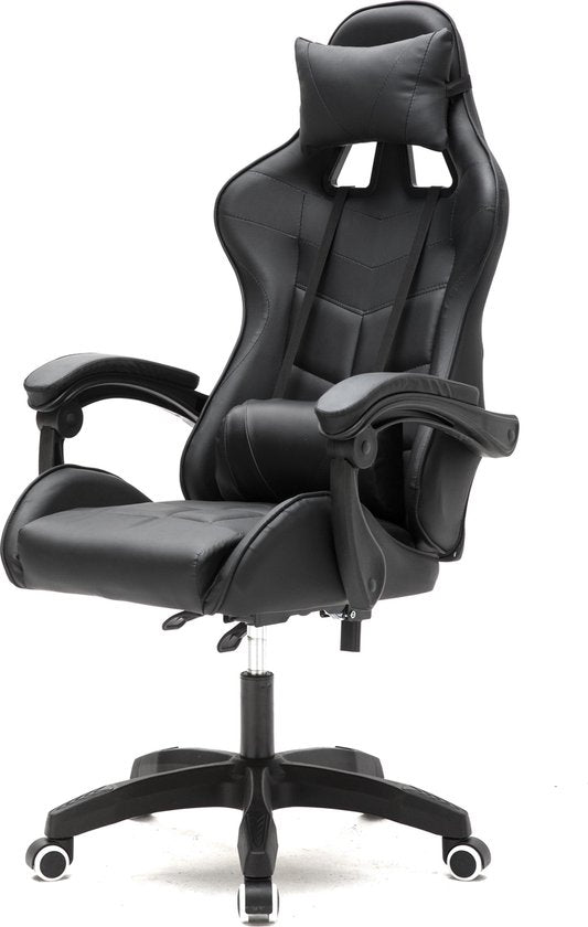 Chaise de jeu Cyclone - chaise de bureau - réglable - noir