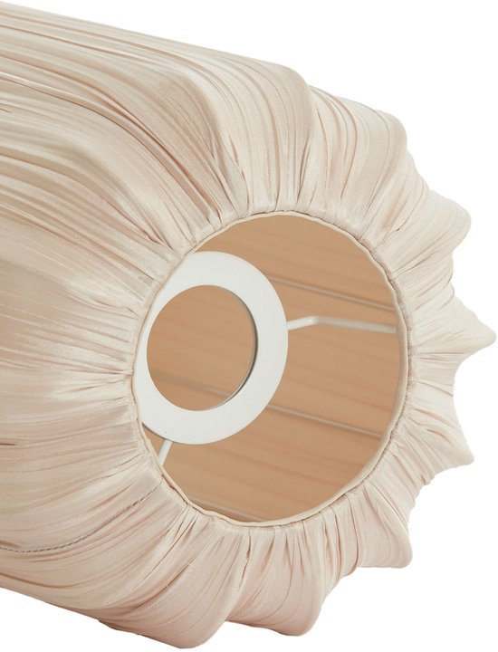 Light & Living - abat-jour - Farol - beige crème - tissu - Ø 20 cm - E27 - 3902643