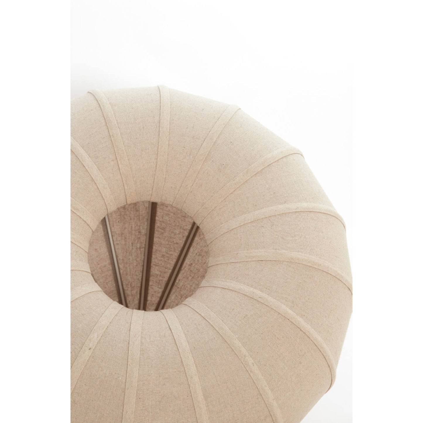 Suspension ZUBEDA - Ø 60 x 42,5 cm - lin naturel