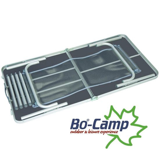 Bo-Camp - Table - Modèle « valise » - 120 x 60 cm