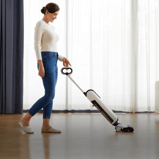 Aspirateur vertical Uwant D100 17 000 Pa pour sols, avec fonction de lavage et chargeur