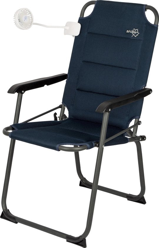 Bo-Camp - Ventilateur de table avec pince - Flex - Rechargeable