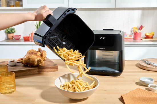 Instant Pot Vortex Plus 5 L Airfryer – 4-en-1 – Fenêtre de visualisation ClearCook – Filtre anti-odeurs OdourErase – EvenCrisp – Lavable au lave-vaisselle
