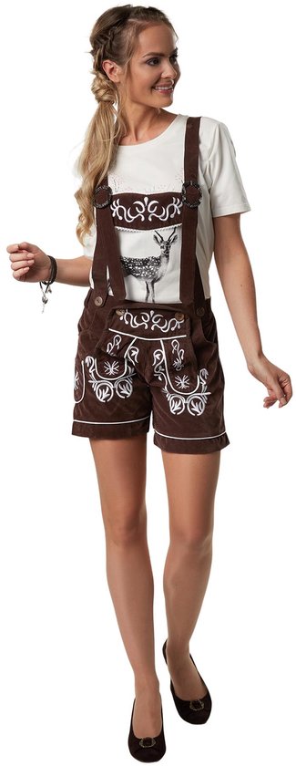 Dressforfun Lederhose Weißensee L - déguisement costume halloween déguisement carnaval déguisement carnaval déguisement carnaval - 302802