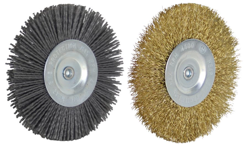Désherbeur - CFH - Brosse à désherber électrique - 4 brosses à mauvaises herbes - Bleu