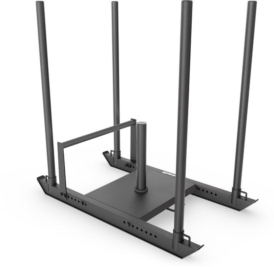 VirtuFit Power Sled - Pour disques d'haltères de 50 mm - Plateforme de résistance réglable - Capacité de charge maximale de 250 kg - Appareil de musculation robuste pour l'entraînement fonctionnel
