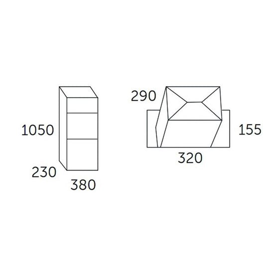 Boîte aux lettres Allux 600 Noir