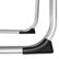Chaise longue en aluminium Aurelie de tectake, noire – 60 x 189 cm – Pliable avec pare-soleil
