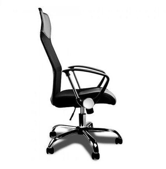 VEEHAUS Chaise de bureau en maille noire