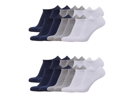 Chaussettes de sport Tom Tailor, lot de 12 - Assortiment de couleurs - Pointures 39-42