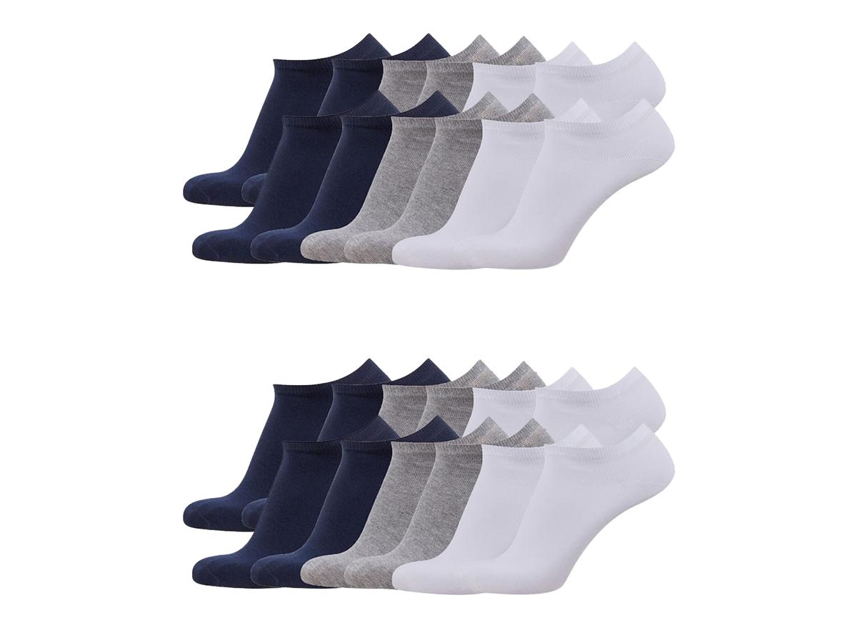 Chaussettes de sport Tom Tailor, lot de 12 - Assortiment de couleurs - Pointures 39-42