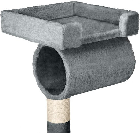 TecTake Stokely Krabpaal - Grijs - 141 cm